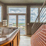 Oak Bluff Home, indoor hot tub