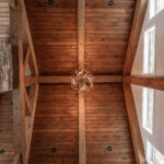 Spectacular view of the timber- framed Gabel and the fabulous detailing.